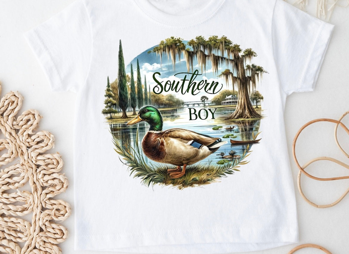 Southern Boy. Graphic Shirt.