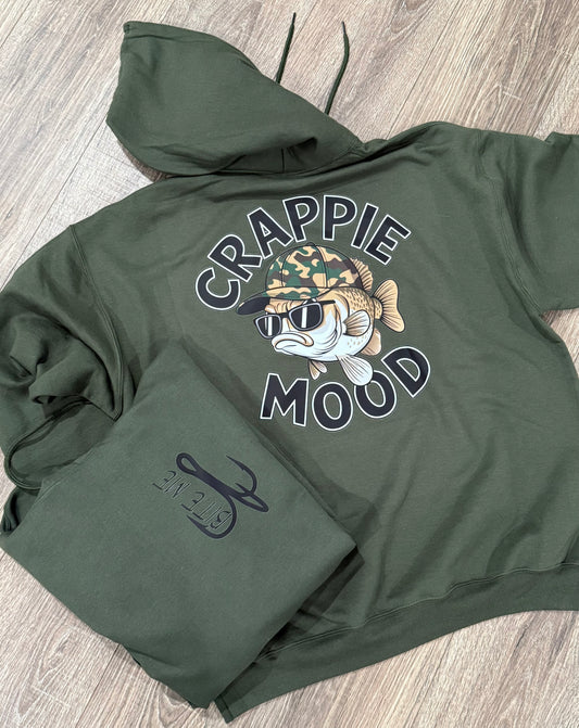 Crappie Mood Bite Me Graphic Shirt