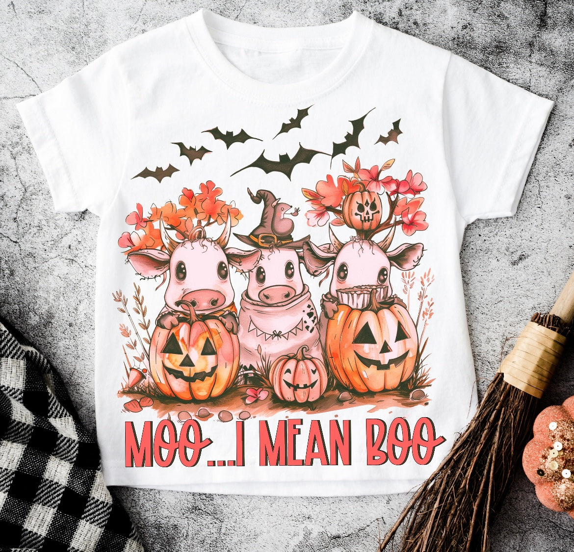 Moo… I Mean Boo Graphic Shirt