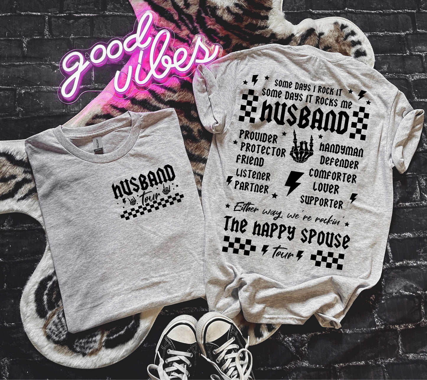 Husband Tour Graphic Shirt