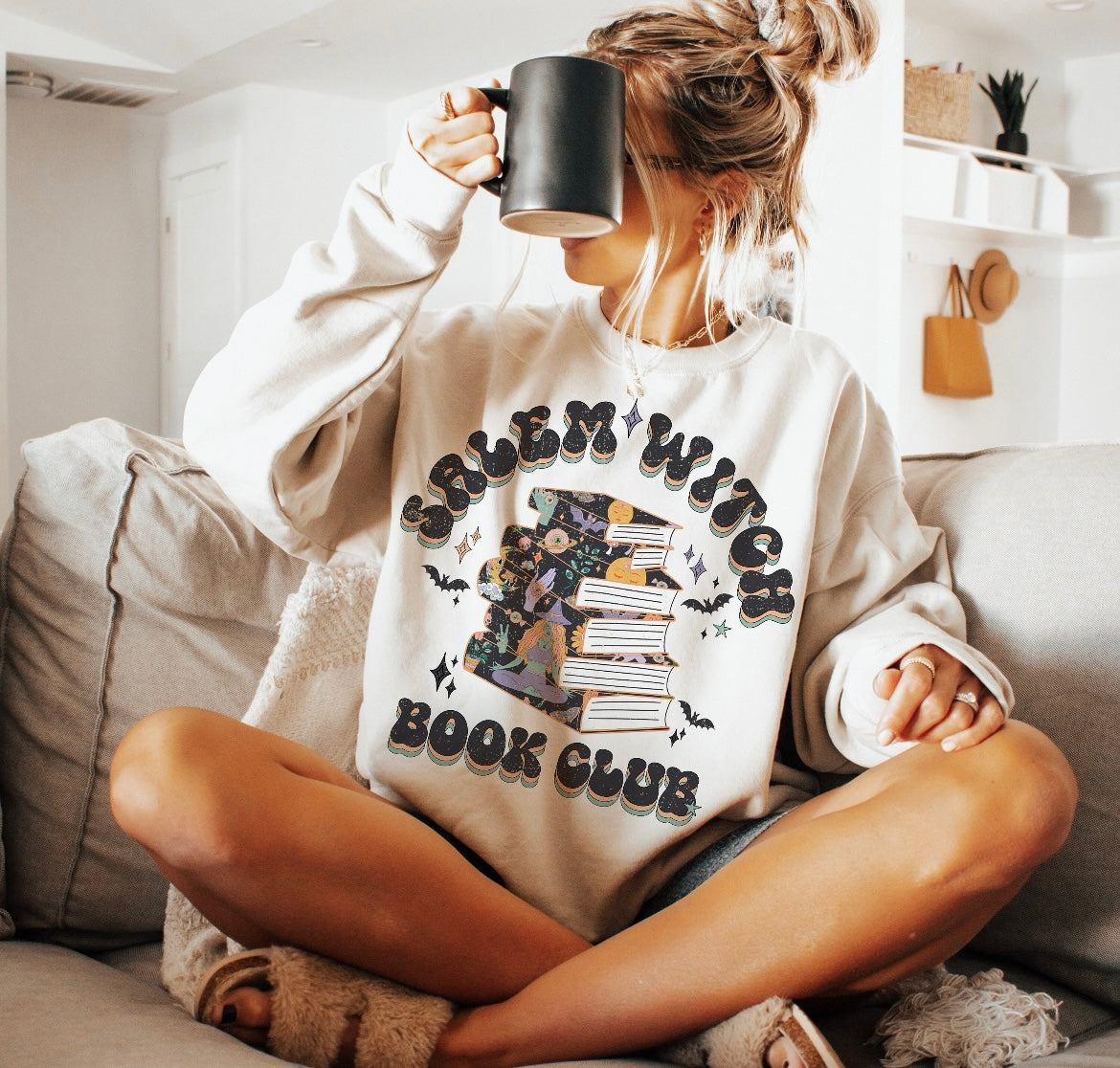 Salem Witch Book Club Graphic Shirt