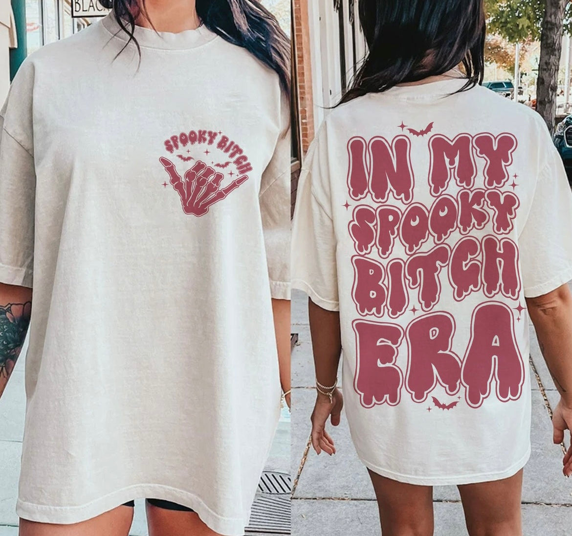 In my spooky bitch era graphic shirt