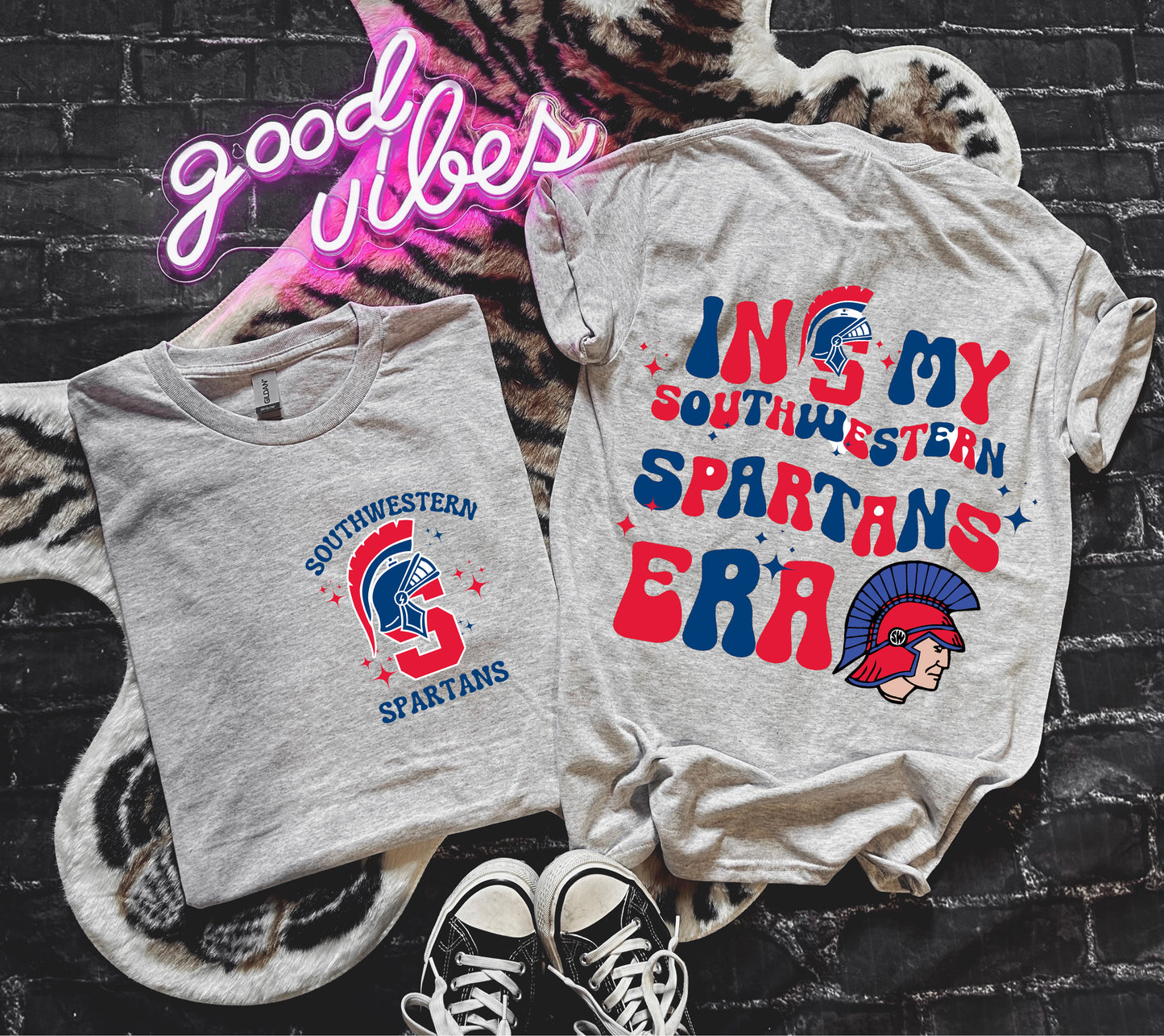 In my Southwestern Spartans Era Grapvhi Shirt