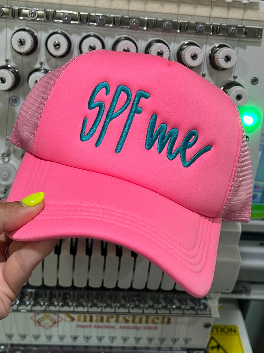 SPF me foam cap