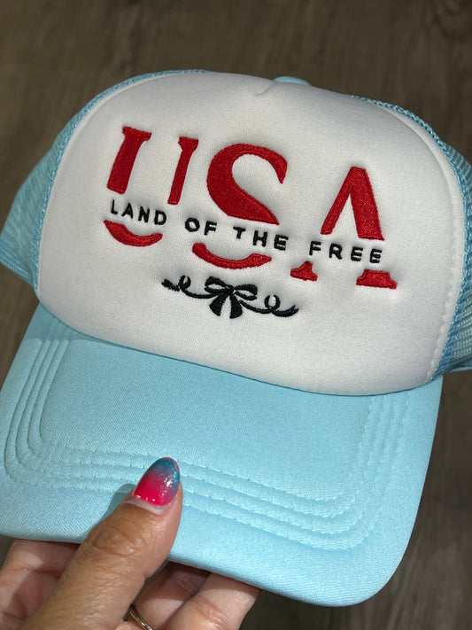 USA land of the free cap