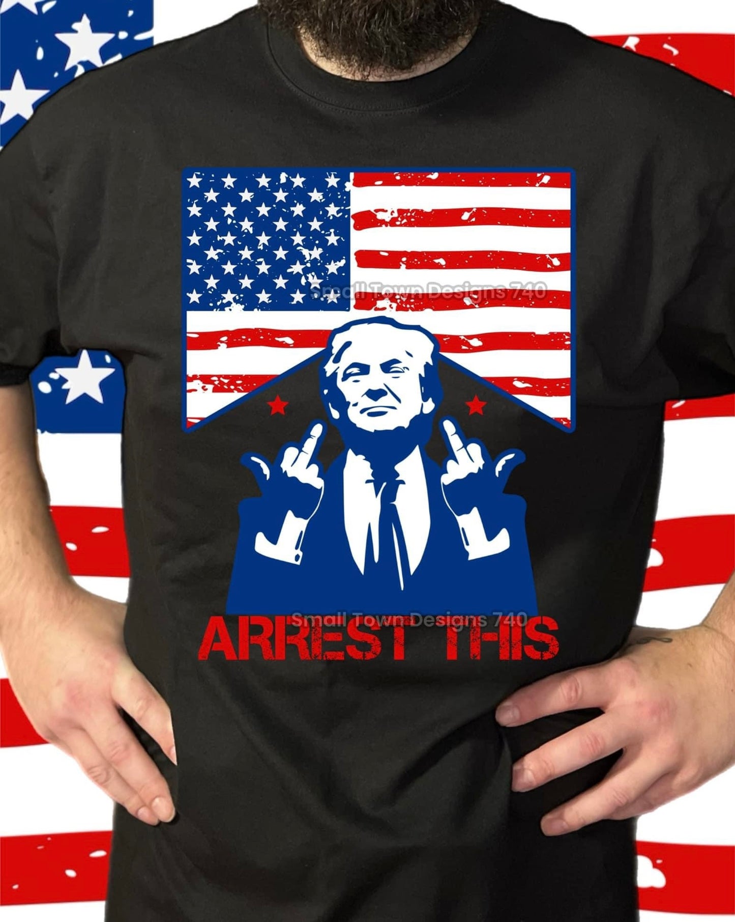 Arrest This Trump Graphic Shirt