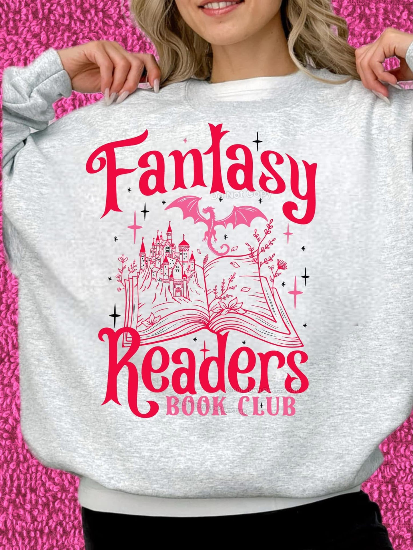Fantasy Readers Book Club. Graphic Shirt.