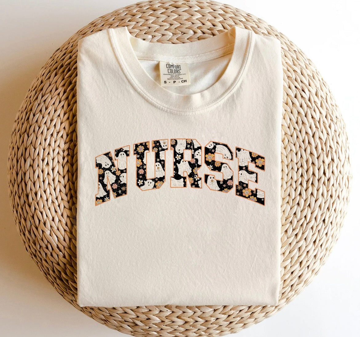 Halloween Nurse Graphic Shirt