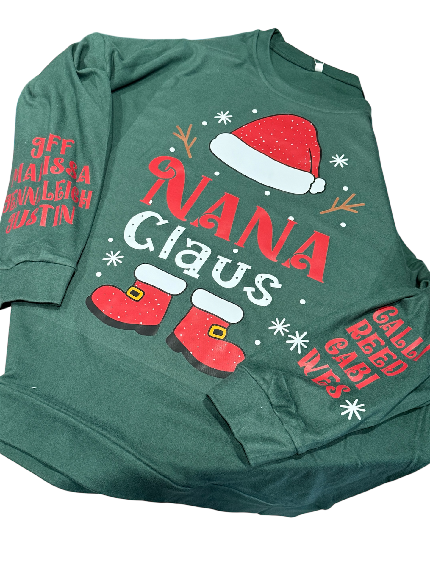Custom Claus Graphic Shirt