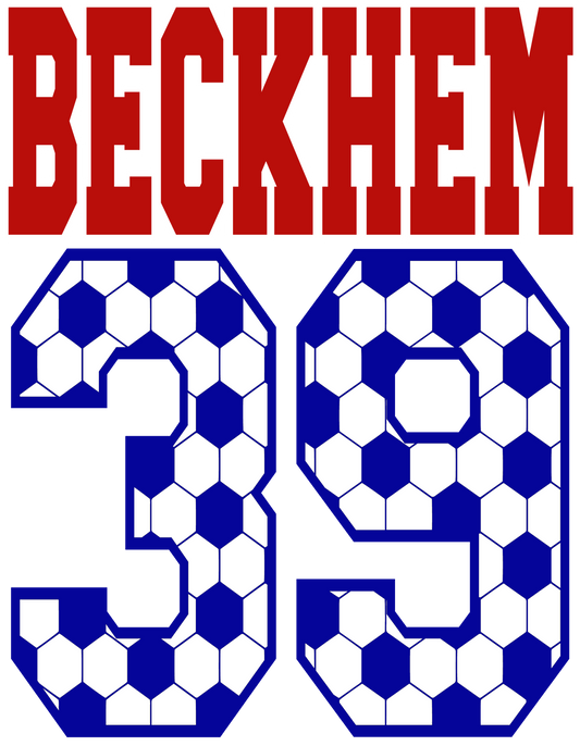 Customize the back of any shirt (Name and or Number)