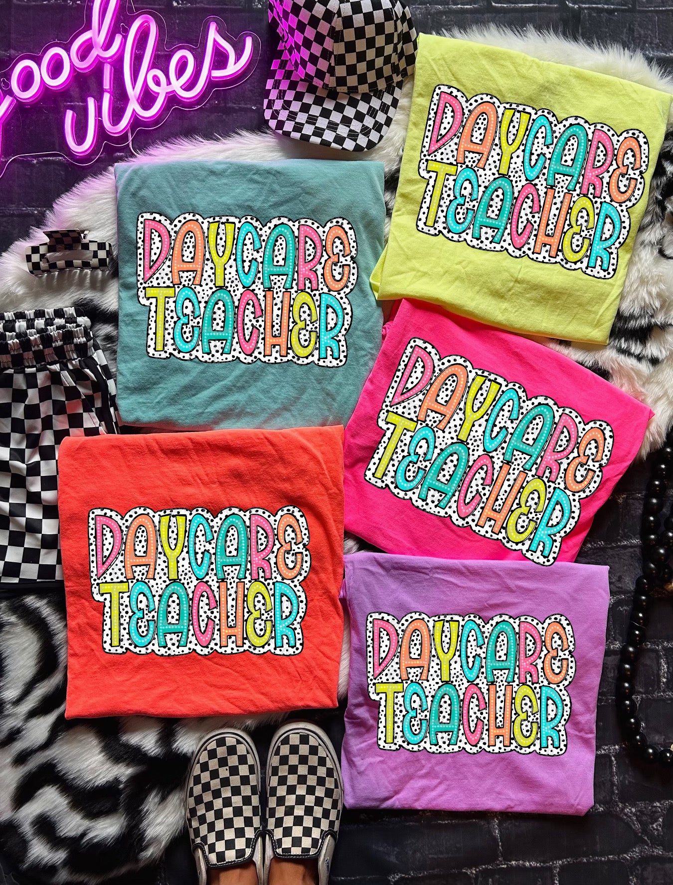 Daycare Teacher COMFORT COLORS Graphic Shirt