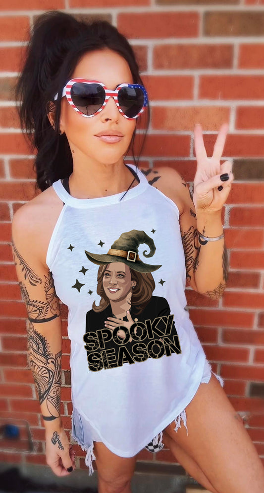 Spooky season graphic shirt