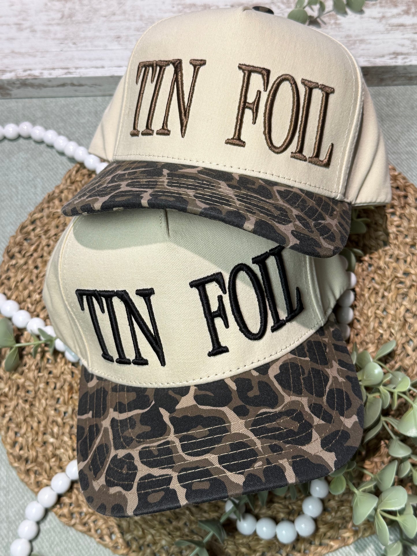 Tin Foil Trucker Hat