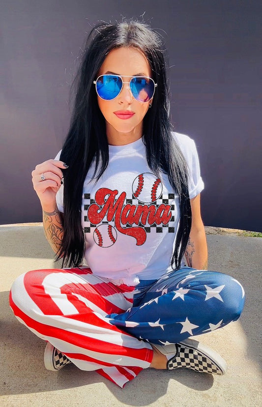Baseball mama Graphic Shirt