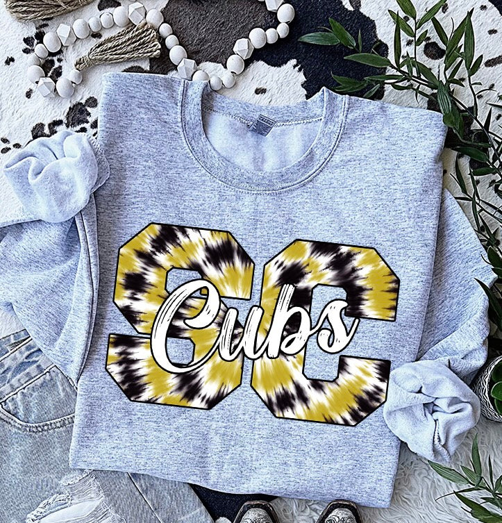 SC Cubs Tiedye Graphic Shirt