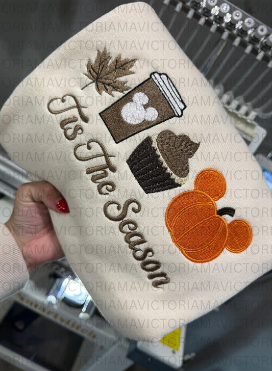 Tis the season MM embroidered shirt