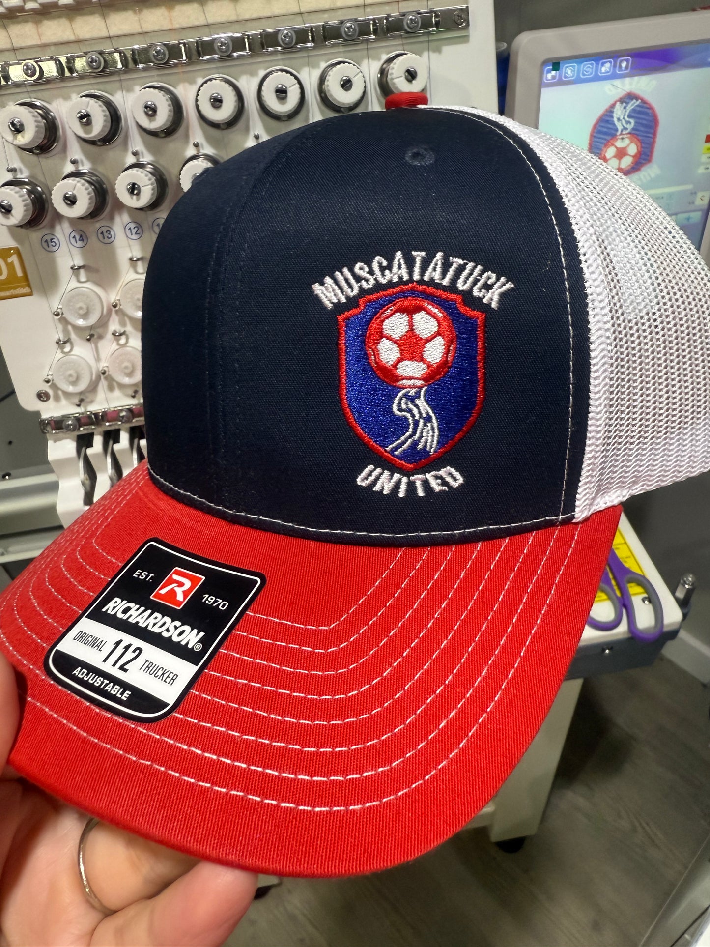 Message to order hats for your business!