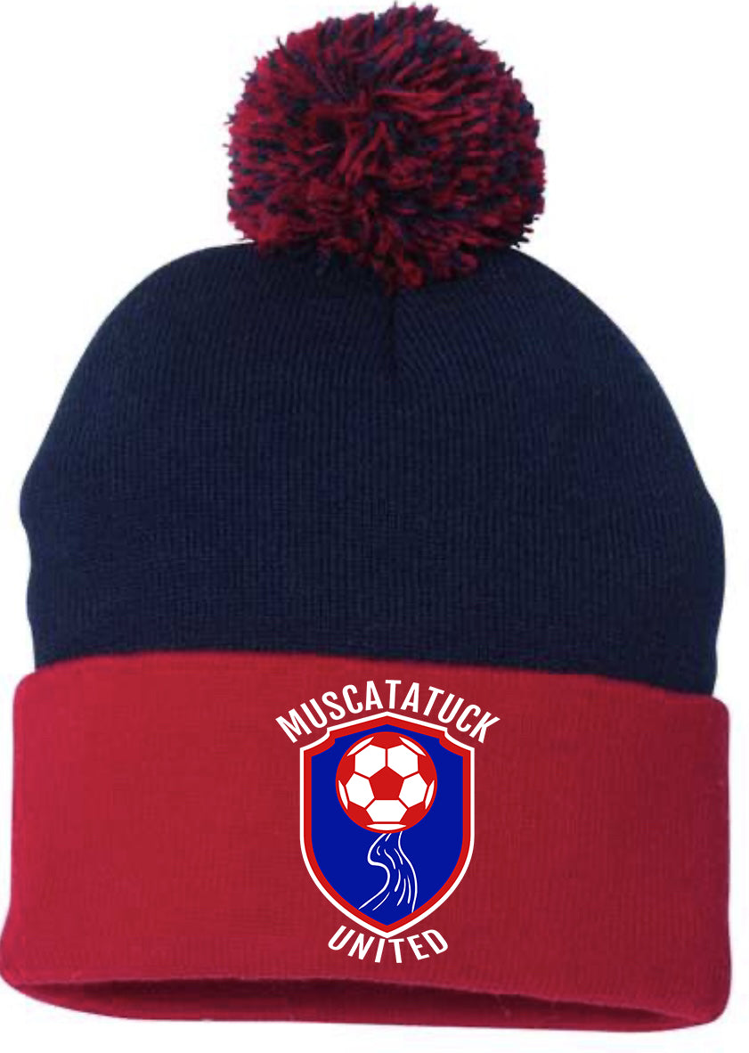 MUS embroidered Pom beanie NEW 2025