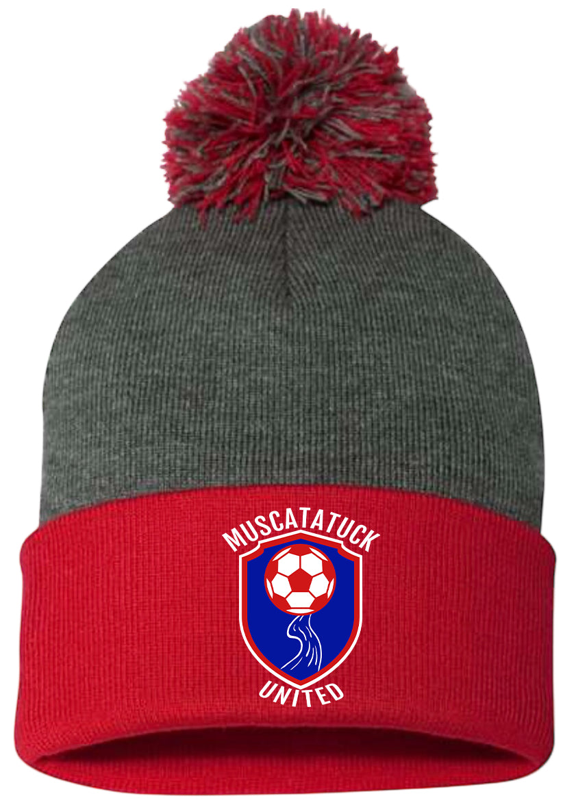 MUS embroidered Pom beanie NEW 2025