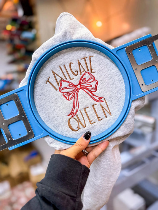 Tailgate Queen embroidered shirt