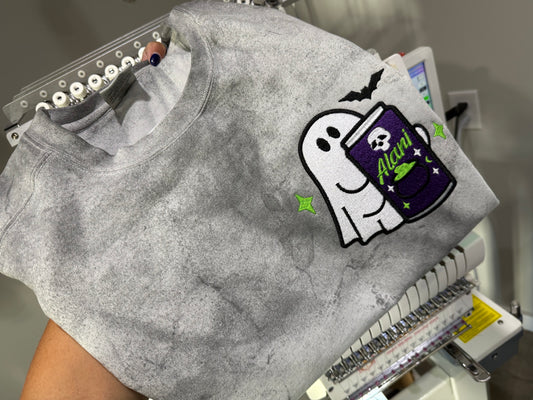 Alani Ghost Embroidered Shirt