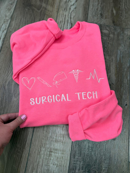 Surgical Tech Embroidered Shirt
