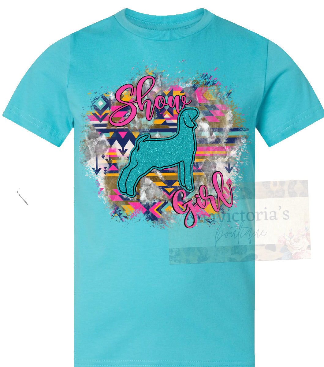 Show girl graphic shirt