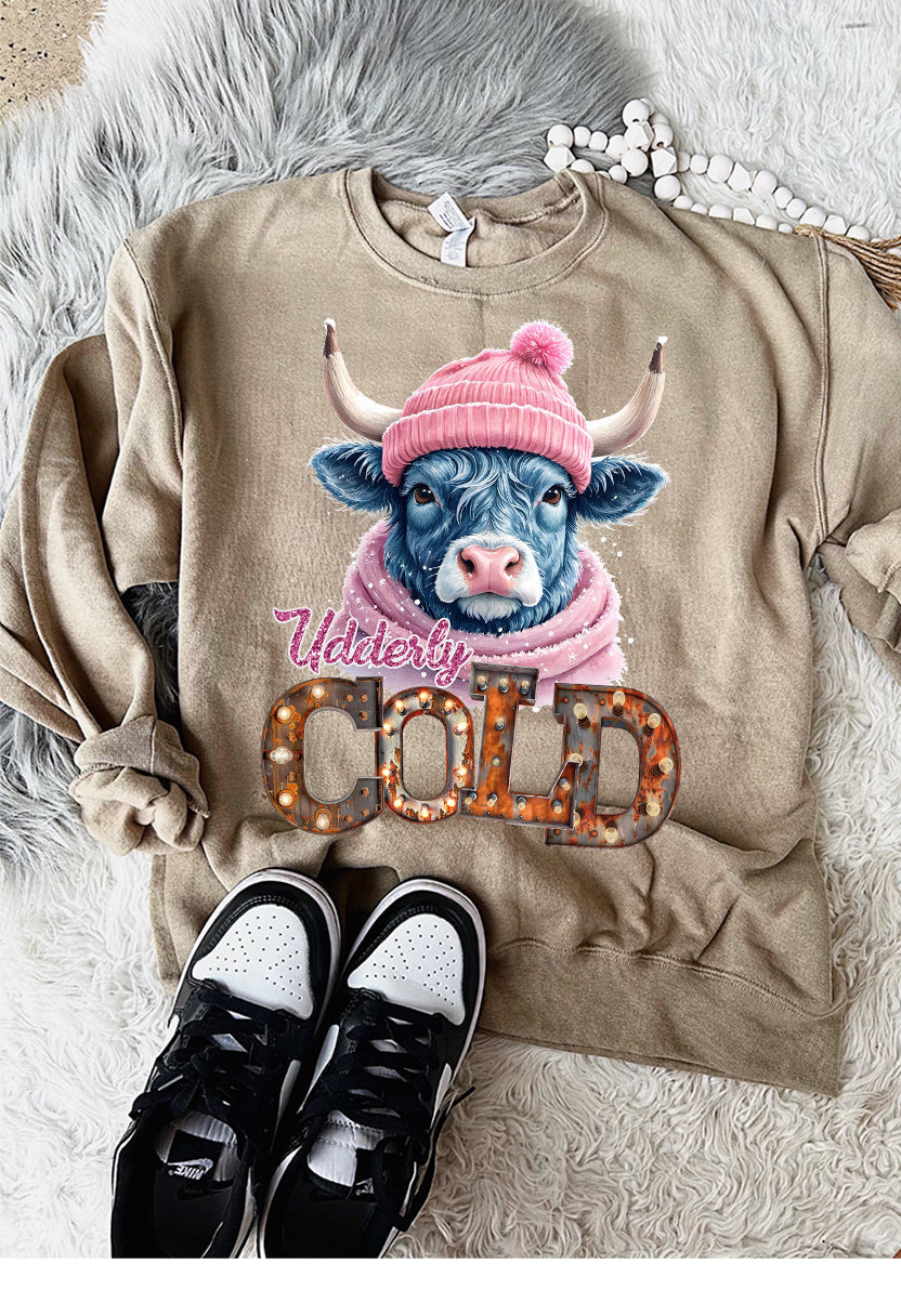 Udderly Cold graphic shirt