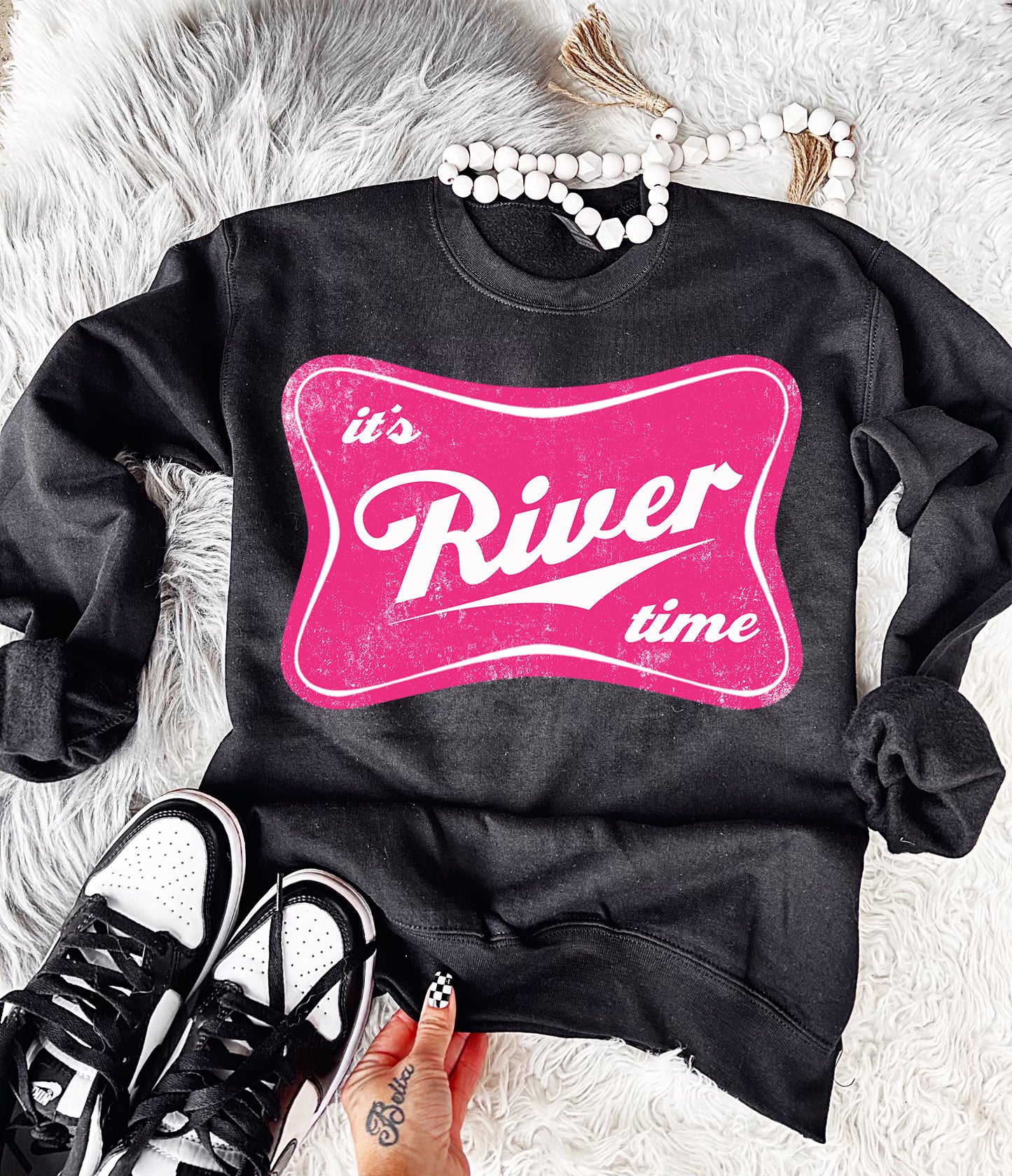 It’s river time graphic shirt