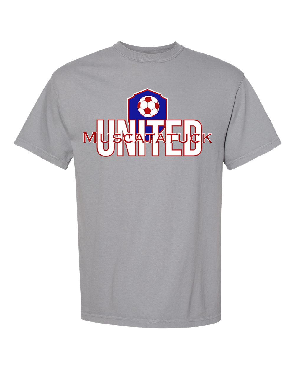 Muscatatuck United Soccer Club Grey Graphic Shirts D2