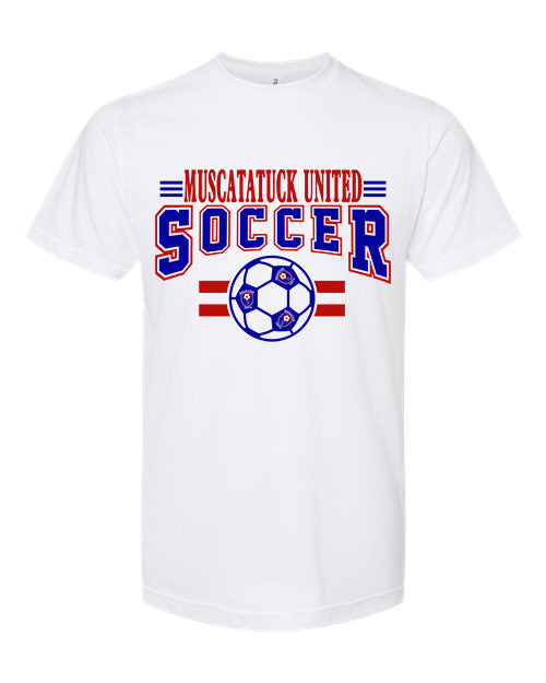 KIDS Muscatatuck United Soccer Club White Graphic Shirt D12