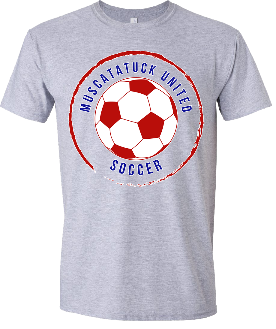 KIDS Muscatatuck United Soccer Club Grey Graphic Shirt D1