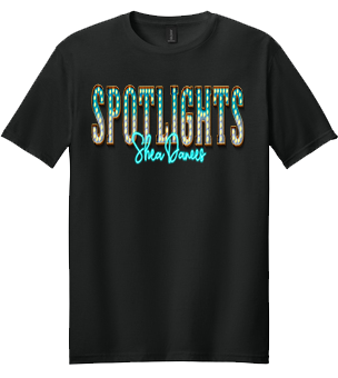 Shea Dances Spotlights Black Tee