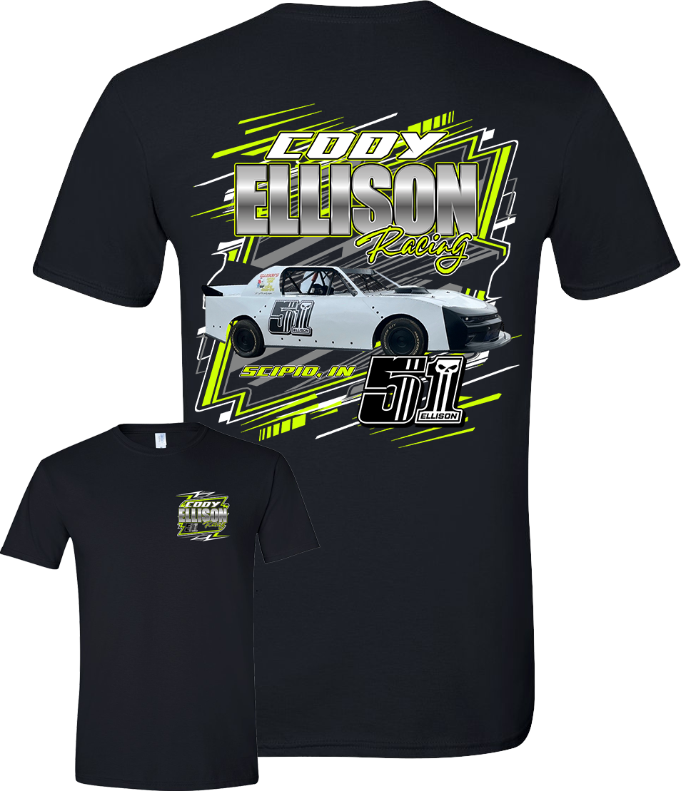 Cody Ellison Racing Black Graphic Shirt
