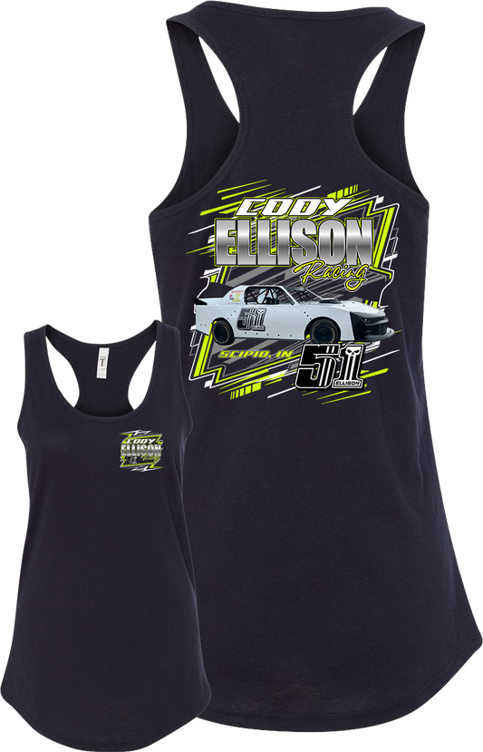 Cody Ellison Racing Black Graphic Tanks