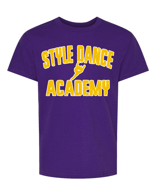 Style Dance Academy Purple graphic shirt
