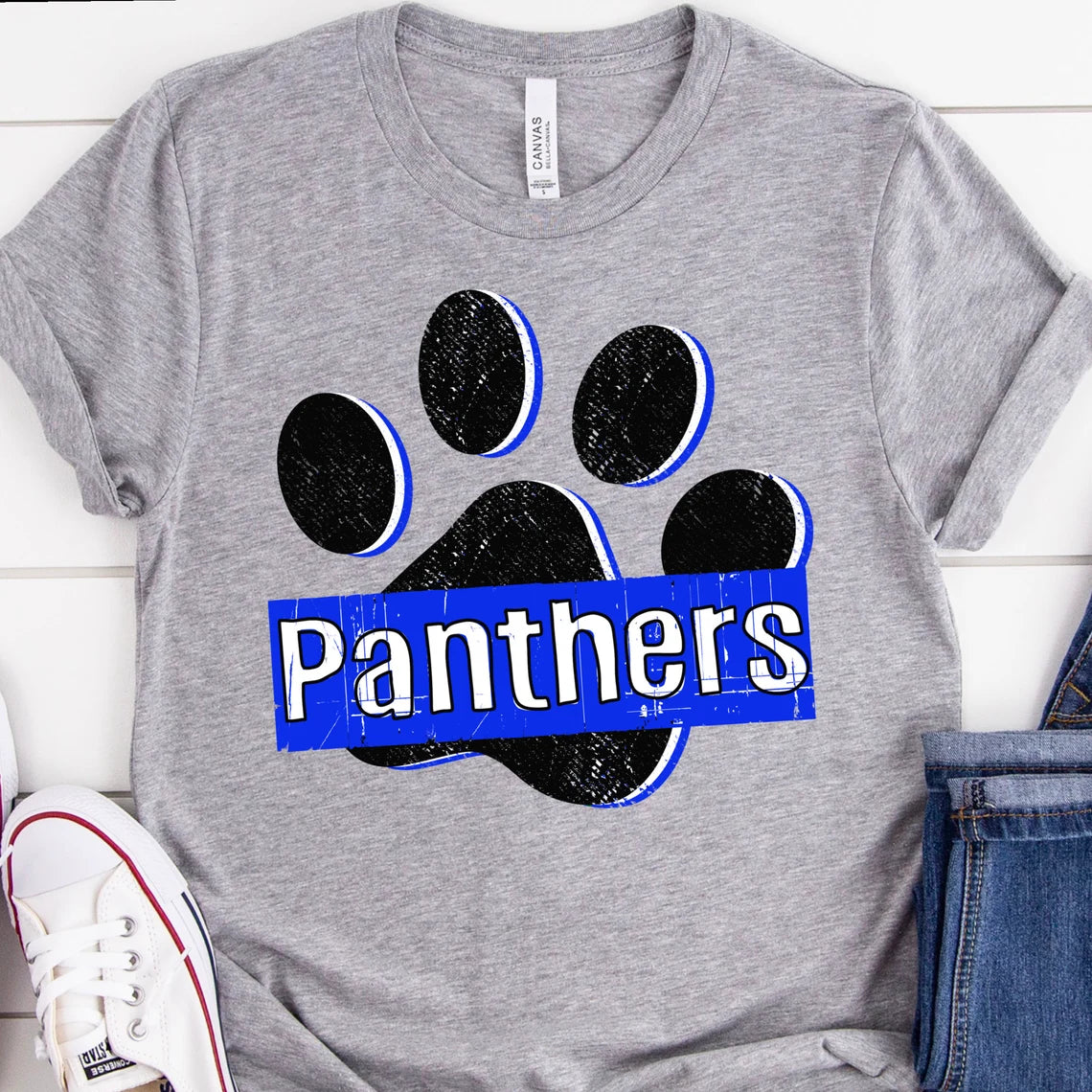 KIDS Panthers Paw Graphic Shirt