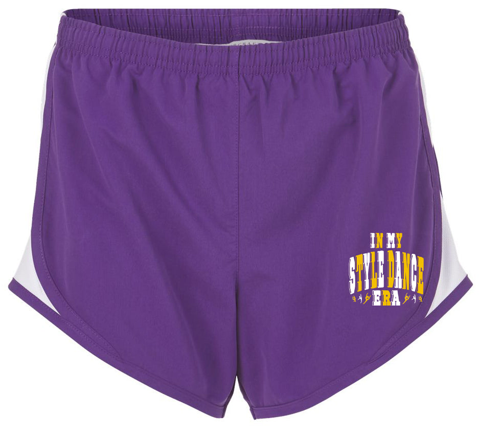 Style Dance Academy Purple Womens Athletic Shorts
