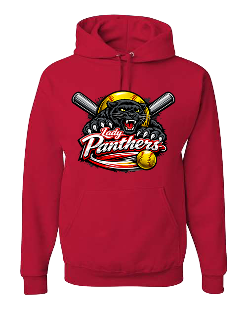 Lady Panthers Softball Graphic Shirt