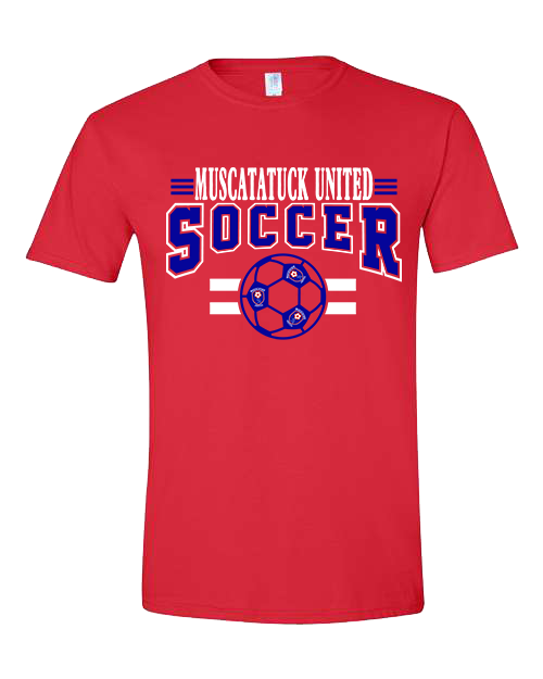 Muscatatuck United Soccer Club Red Graphic Shirts D12