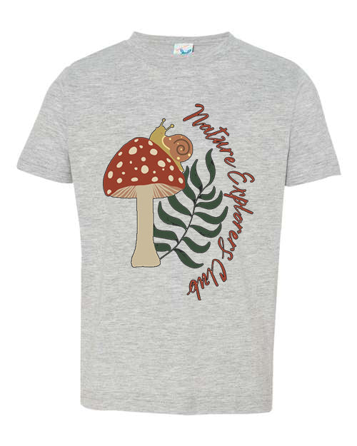 Nature Explorers Club Ath Grey Graphic Shirts D4