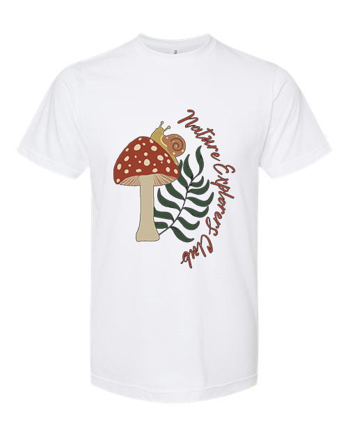 Nature Explorers Club White Graphic Shirts D4