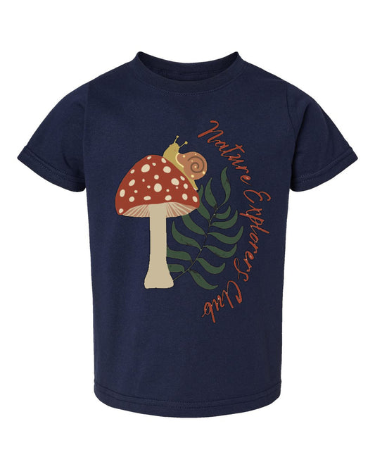 Nature Explorers Club Navy Graphic Shirts D4