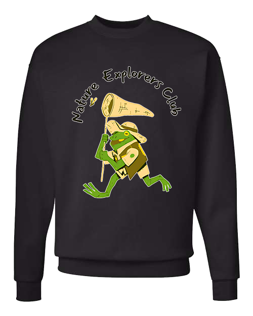 Nature Explorers Club Black Graphic Shirts D3