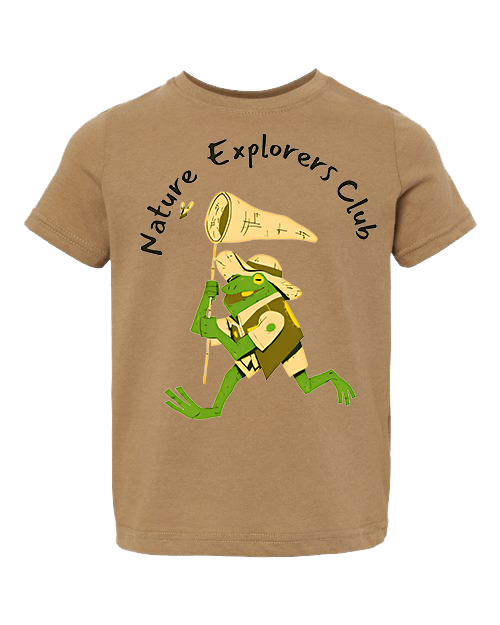 Nature Explorers Club Coyote Brown Graphic Shirts D3