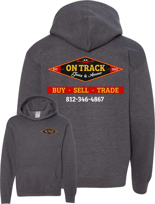 On Track Guns & Ammo Adult Sweatshirts FOUR COLORS