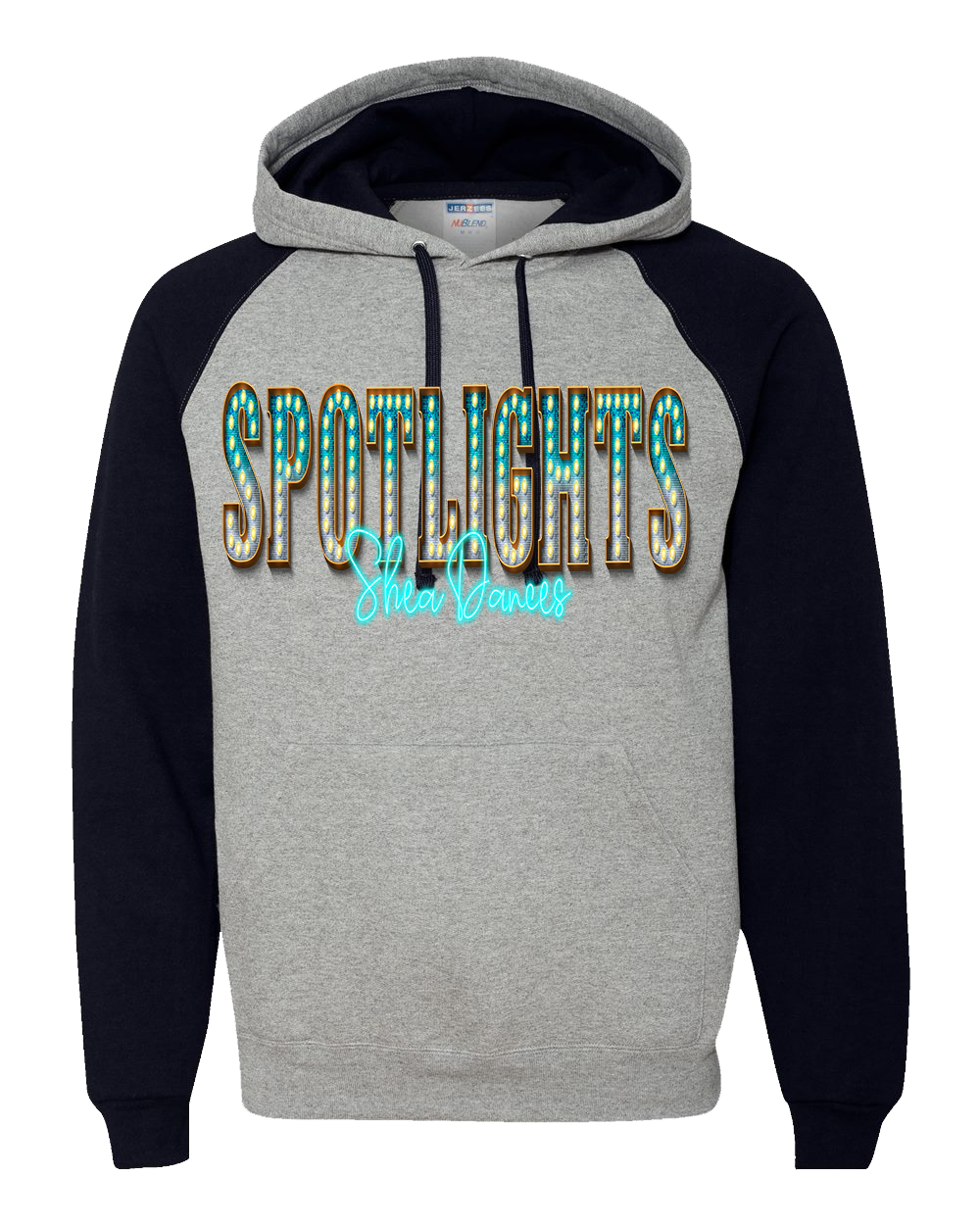Shea Dances Spotlights Graphic Raglan Hoodie
