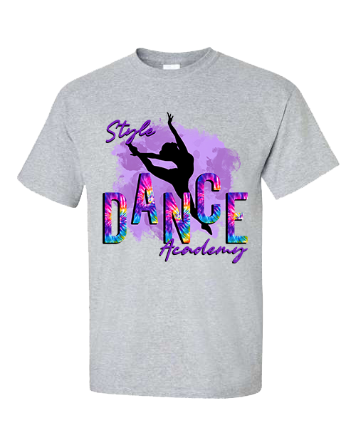 Style Dance Academy Tiedye graphic shirt