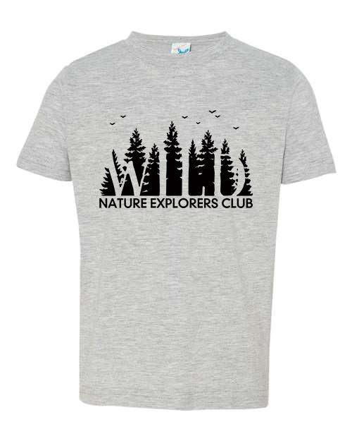 Nature Explorers Club Ath Grey Graphic Shirts D2