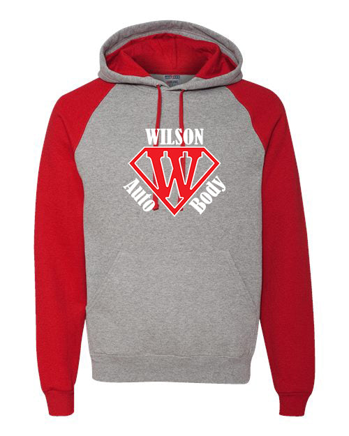Wilson Autobody Raglan Hoodie